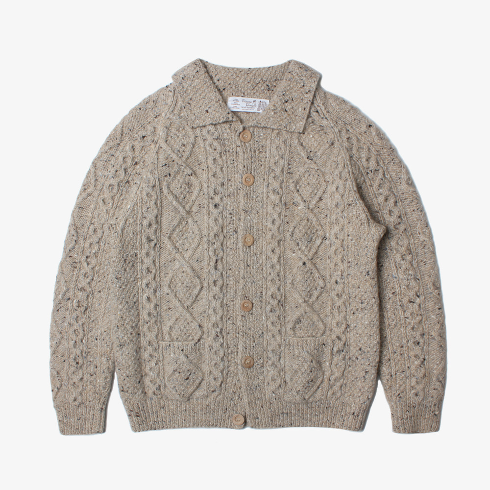 ATHENA DESIGNS cable wool cardigan