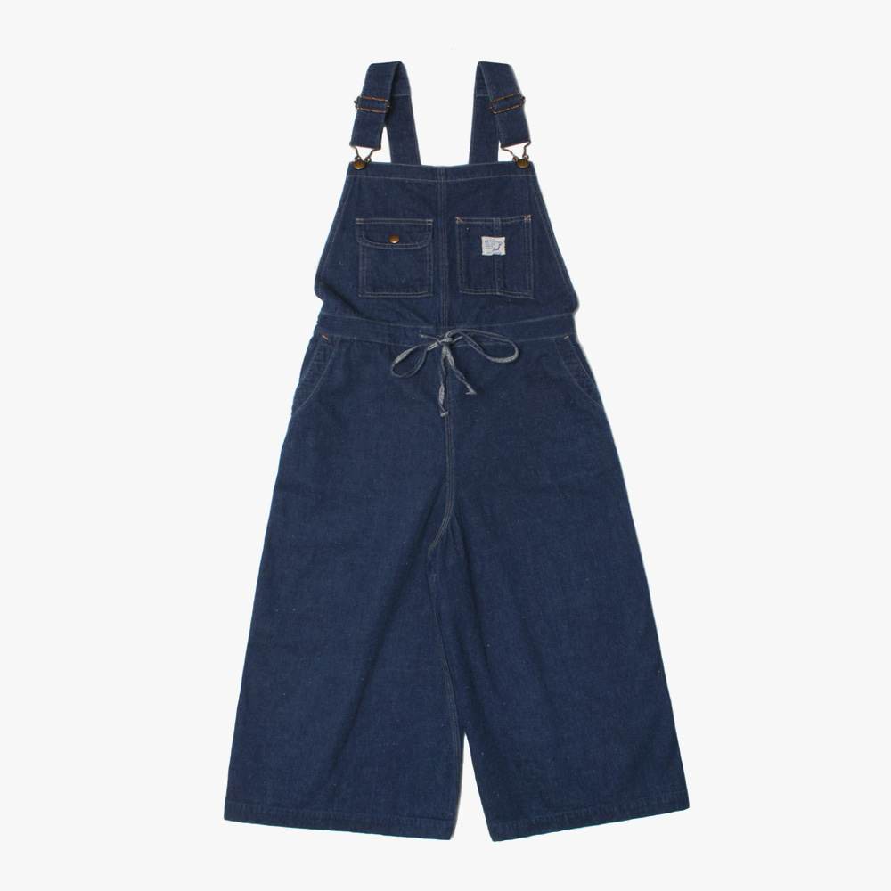 ORSLOW X BEAMS BOY denim wide overall