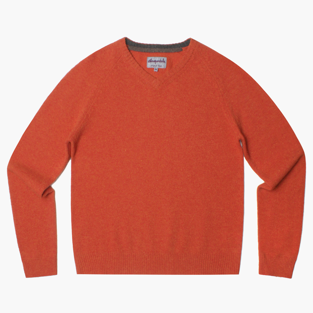 AEROPOSTALE v-neck wool knit sweater