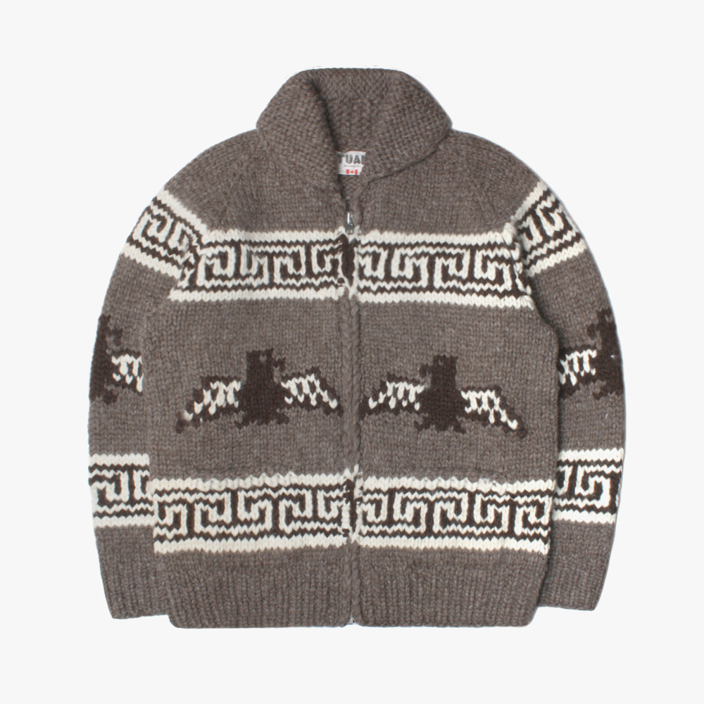 TUAK BY DOHNALEK ENTERPISES heavy wool cowichan sweater