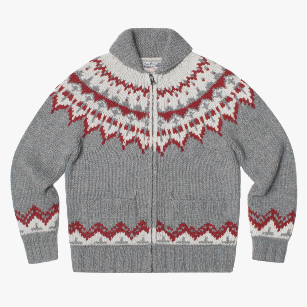 ANTIBALLIATIC nordic wool knit sweater cardigan
