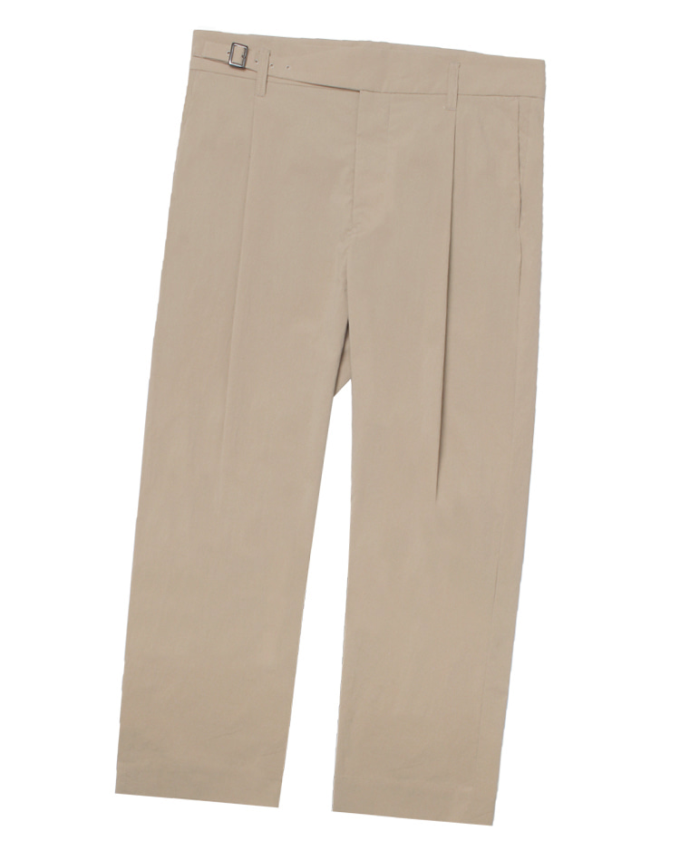 ADAM ET ROPE ‘tapered fit’ poly gurkha trousers