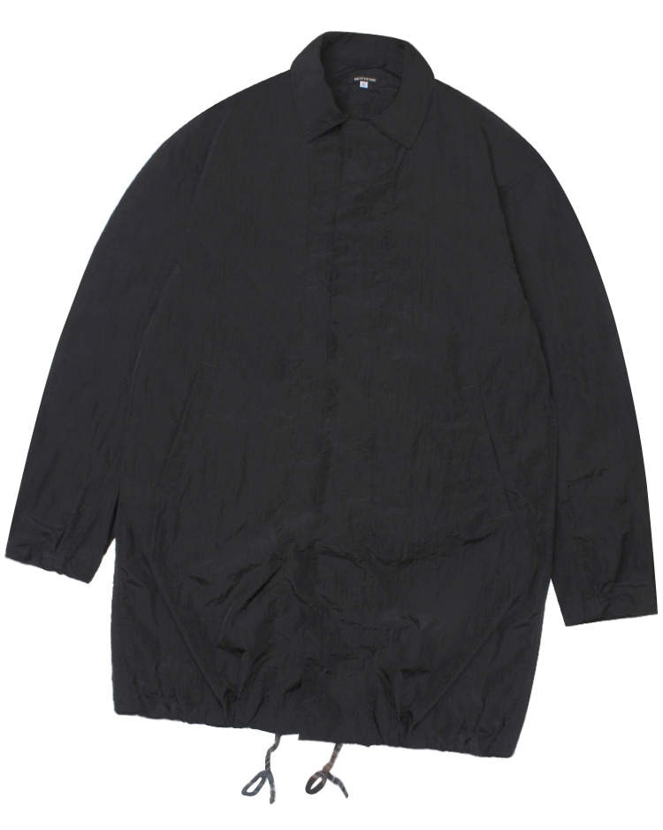FREAK’S STORE ‘over fit’ poly stand collar coat