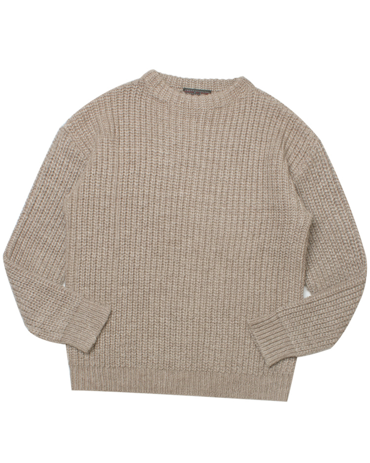 SENSE OF PLACE BY URBAN RESEARCH ‘over fit’ heavy wool knit sweater
