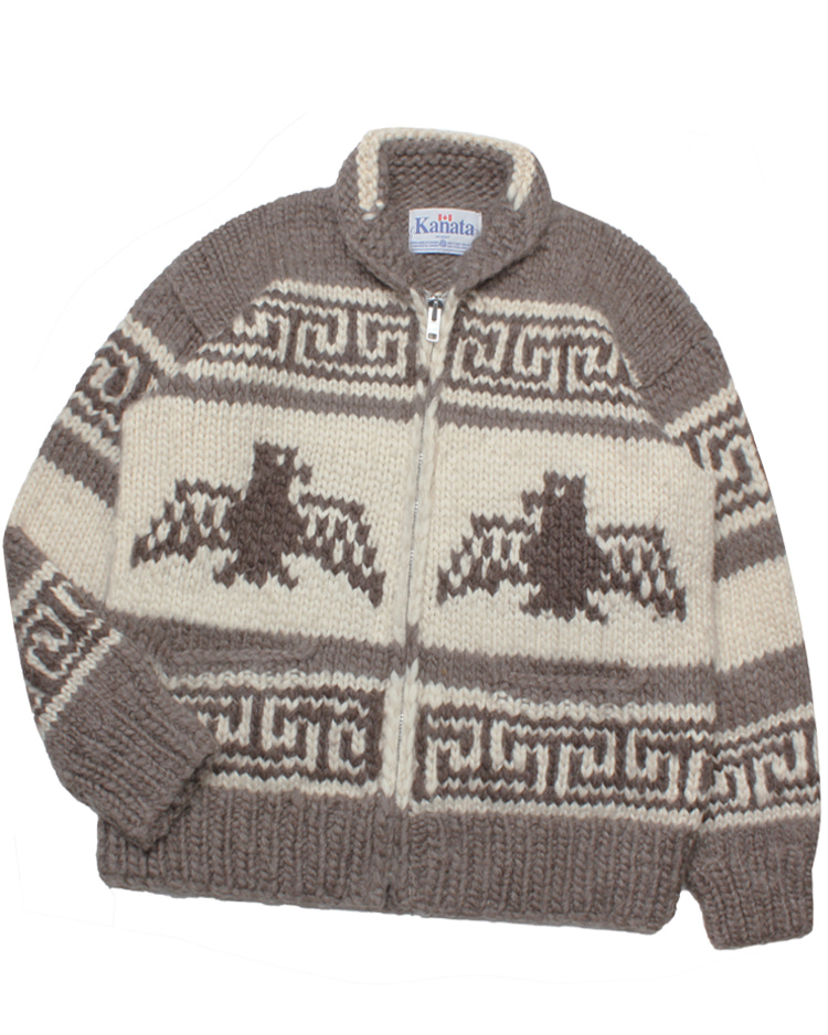 KANATAheavy wool cowichan sweater
