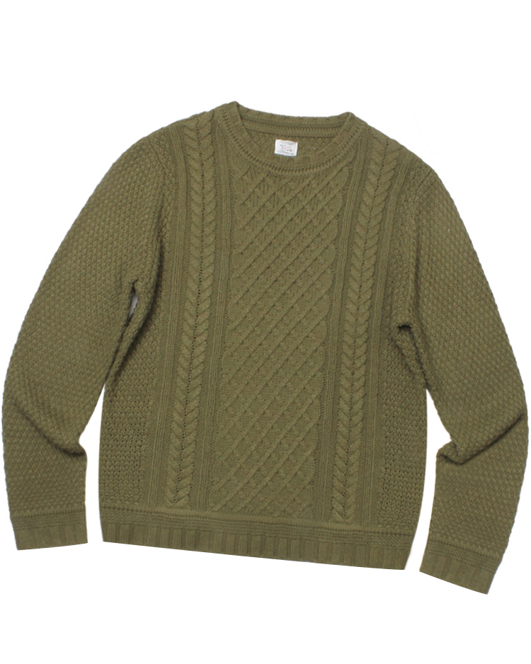 REVOcable wool knit sweater