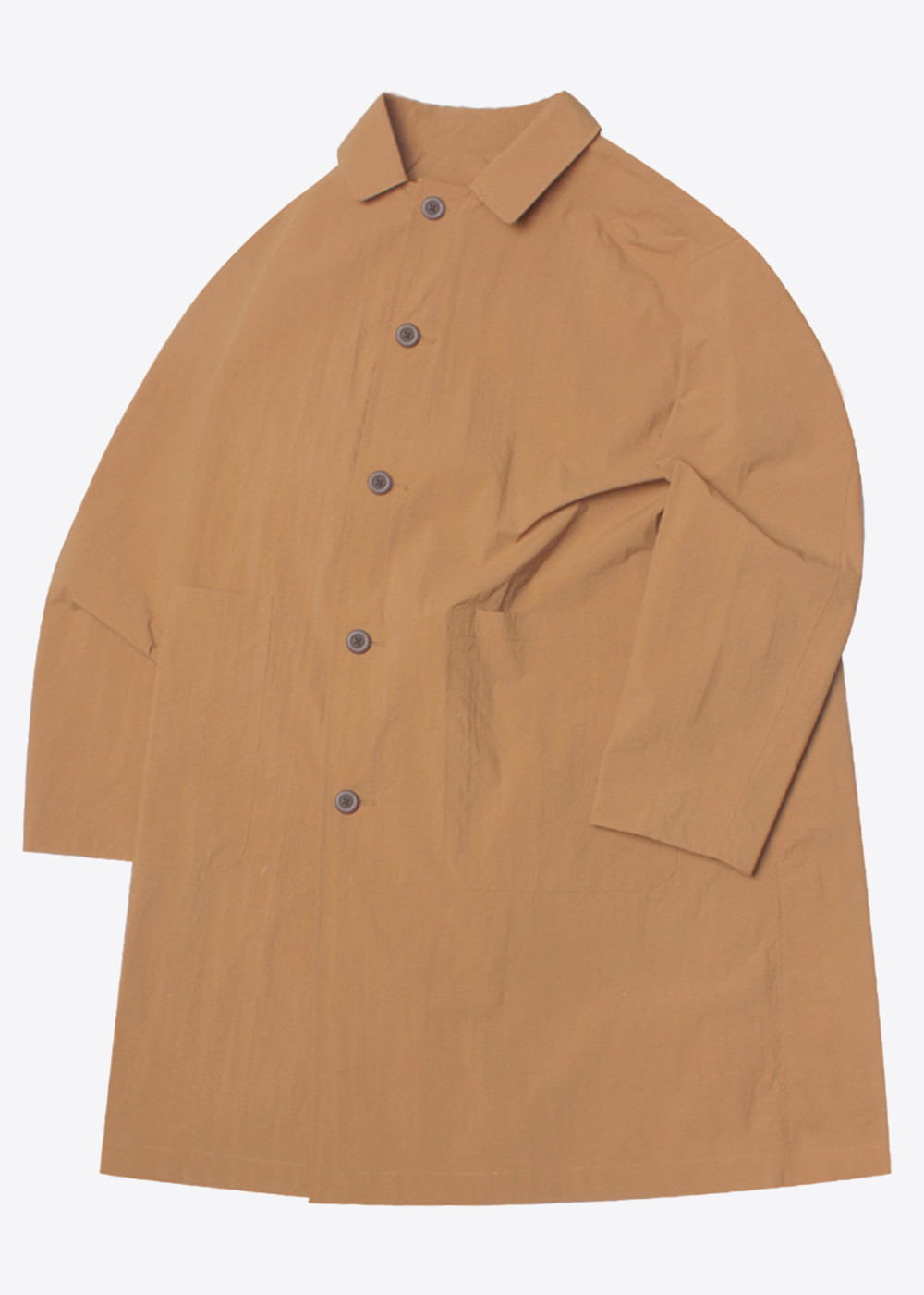 COEN BY UNITED ARROWS’over fit’ nylon single coat