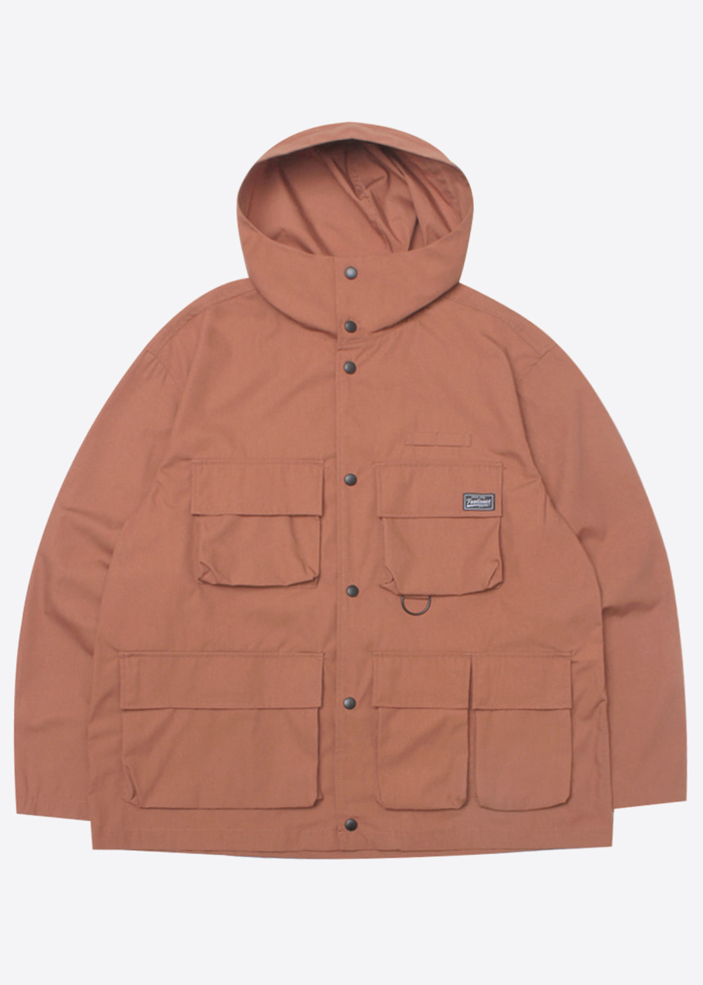 NIKO AND’over fit’ cotton multi pocket mountain parka