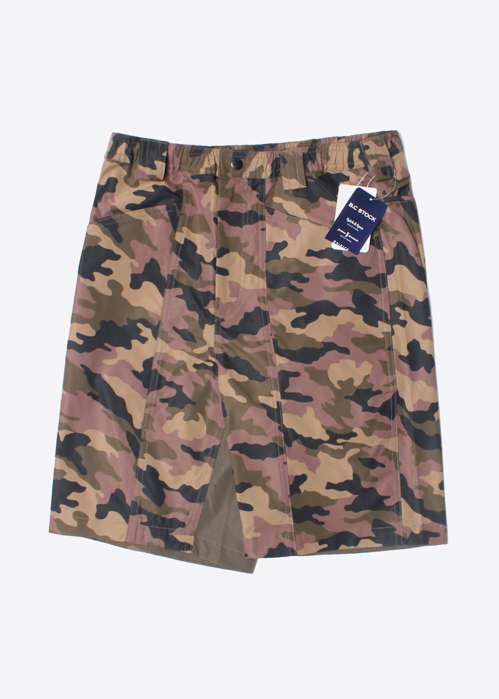 INHERIT BY JOURNAL STANDARD’wide fit’ nylon camouflage shorts