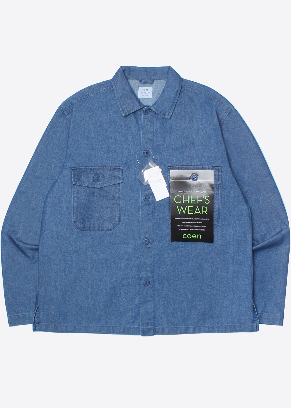 COEN BY UNITED ARROWS’over fit’ denim shirt jacket