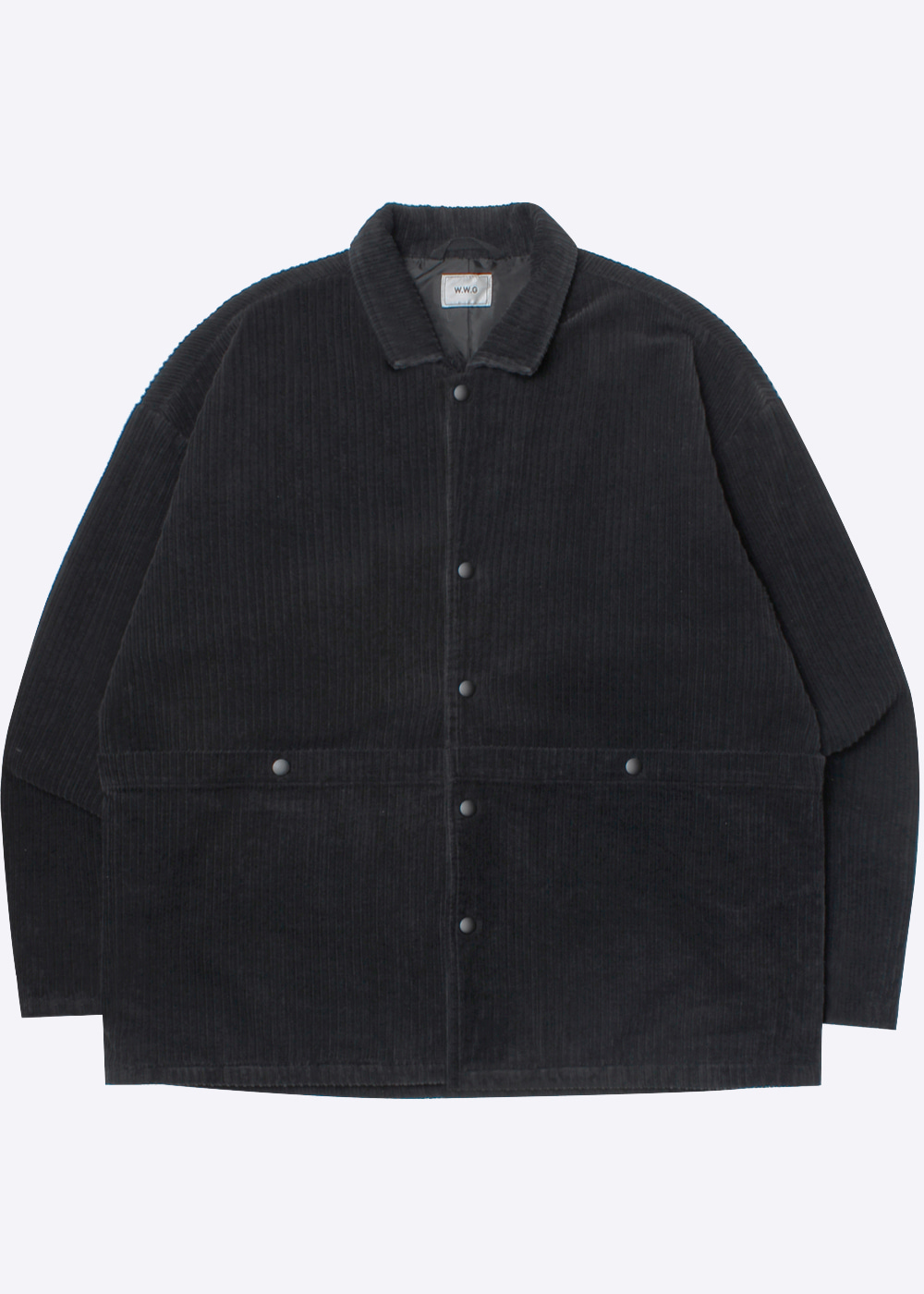 WHO’S WHO GALLERY’over fit’big pocket corduroy jacket