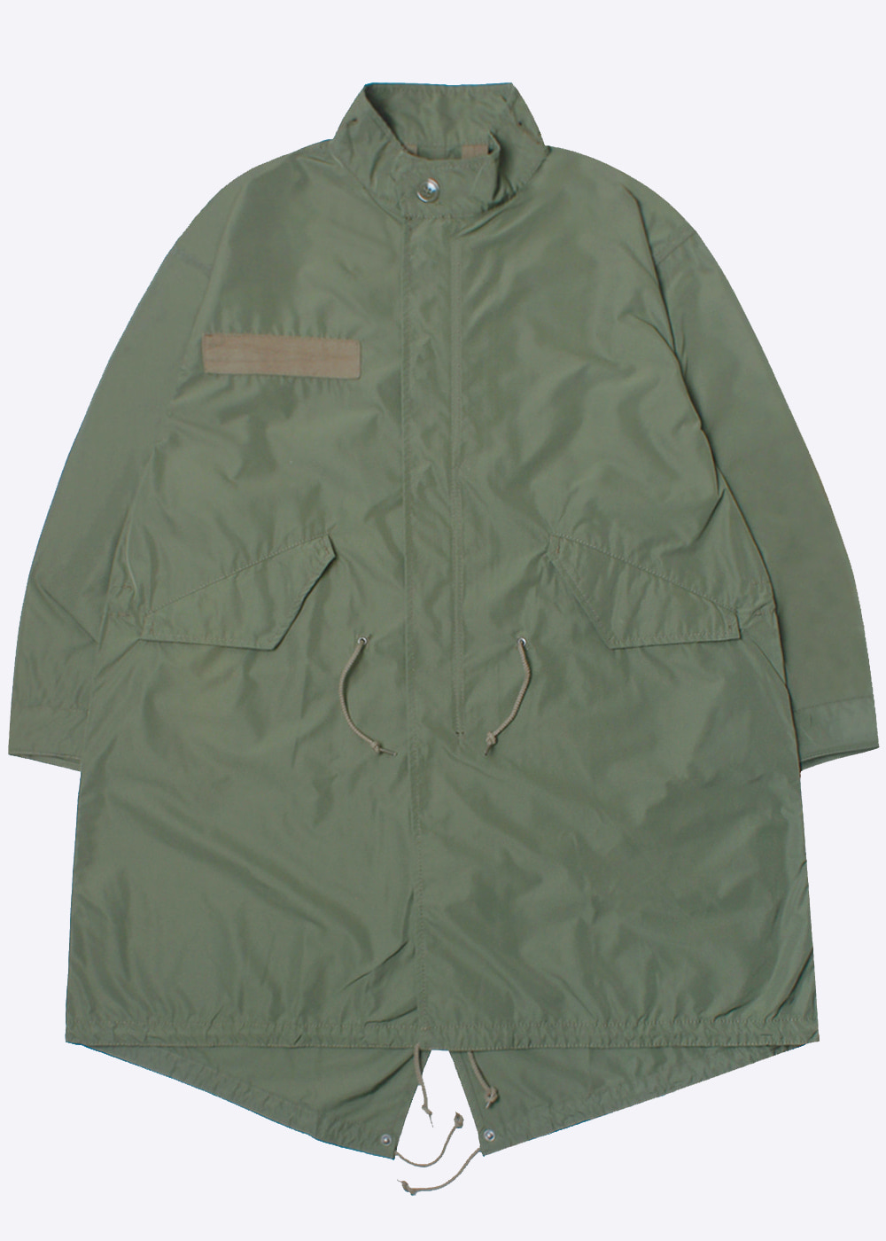 COEN BY UNITED ARROWS ‘over fit’m-65 fishtail motive nylon parka