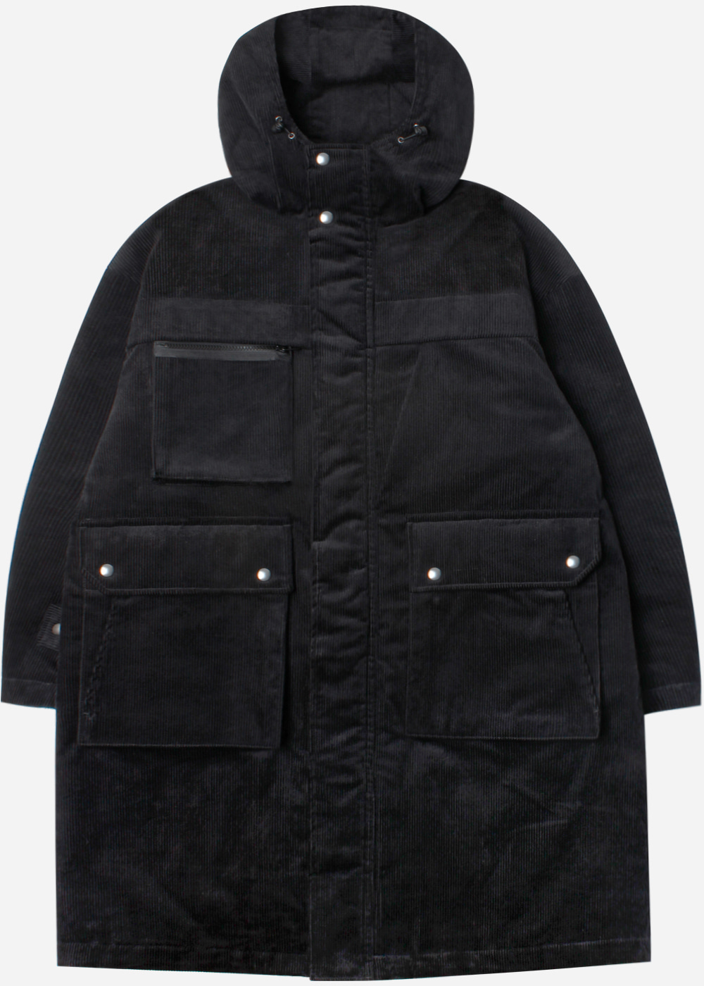 HARE’over fit’corduroy multi packet mods coat