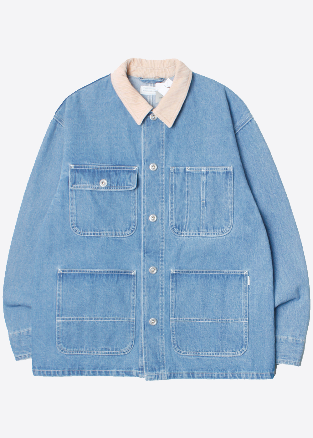 NIKO AND’over fit’ denim work coverall