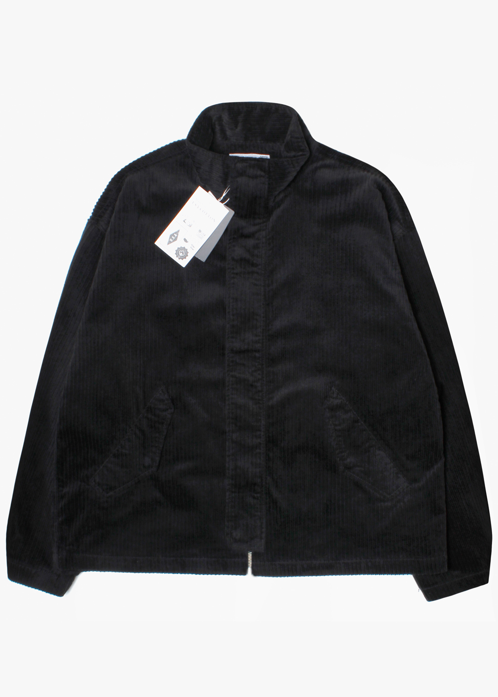 RAGEBLUE’over fit’m-65 fishtail motif short jacket