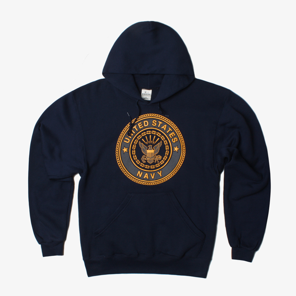 SOFFE 90&#039;s us navy hoodie sweatshirt
