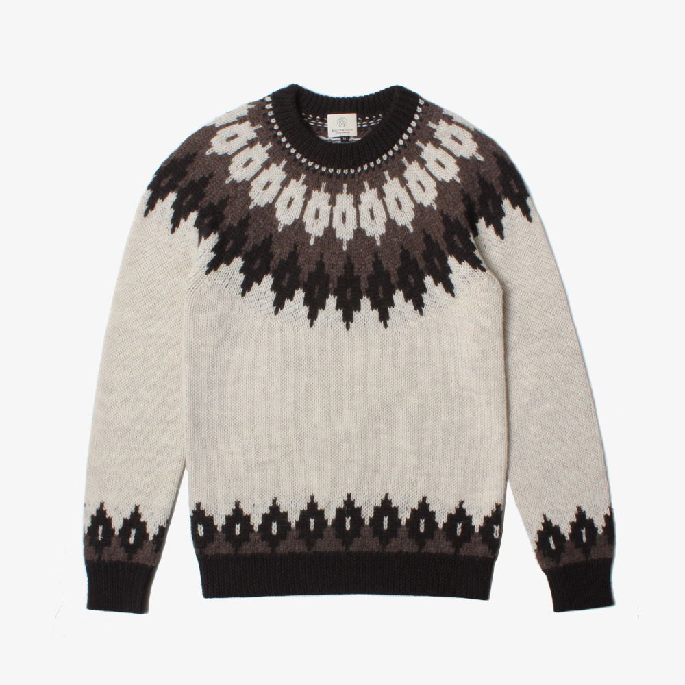BEAUTY &amp; YOUTH BY UNITED ARROWS nordic wool knit