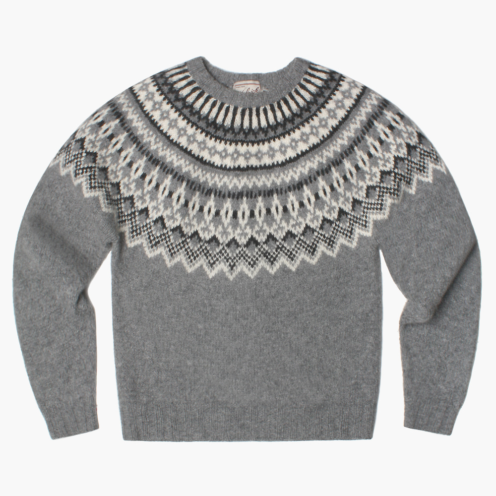 WOOLRICH nordic wool knit sweater