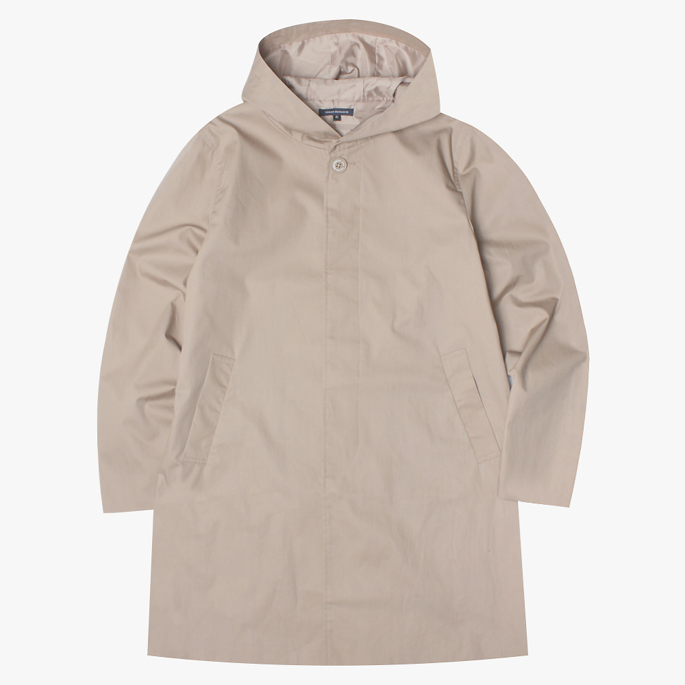 URBAN RESEARCH cotton ‘over fit’ hood single coat