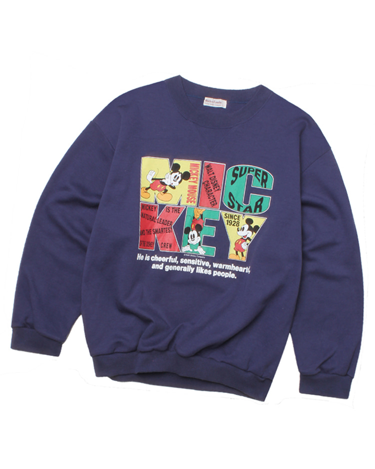 MICKEY FAMILY japan vintage sweatshirt
