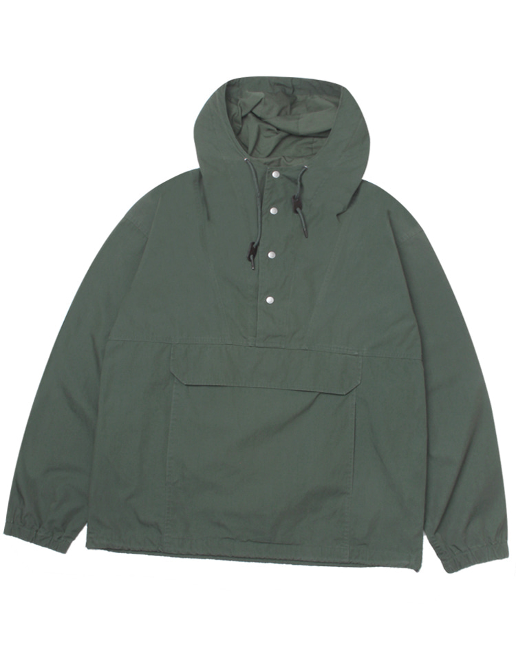 GLOBAL WORK ‘over fit’ cotton anorak
