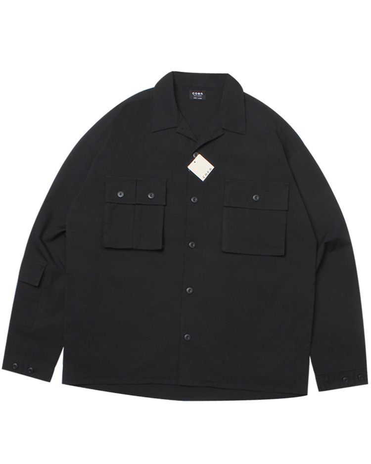 COEN BY UNITED ARROWS‘over fit’ multi pocket shirt jacket