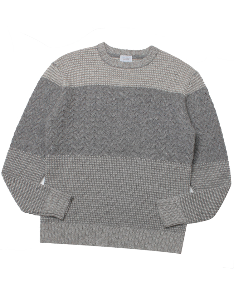 IVORY COURT BY JOINT WORKS heavy wool knit sweater