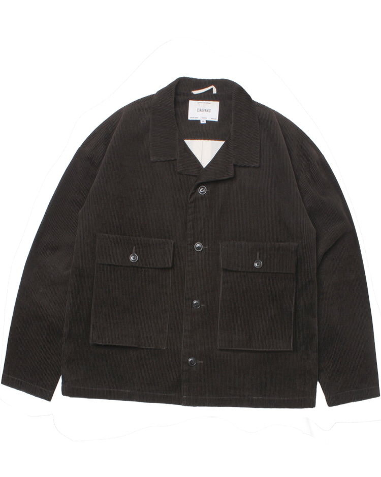 CIAOPANIC  ‘over fit’ big pocket corduroy jacket