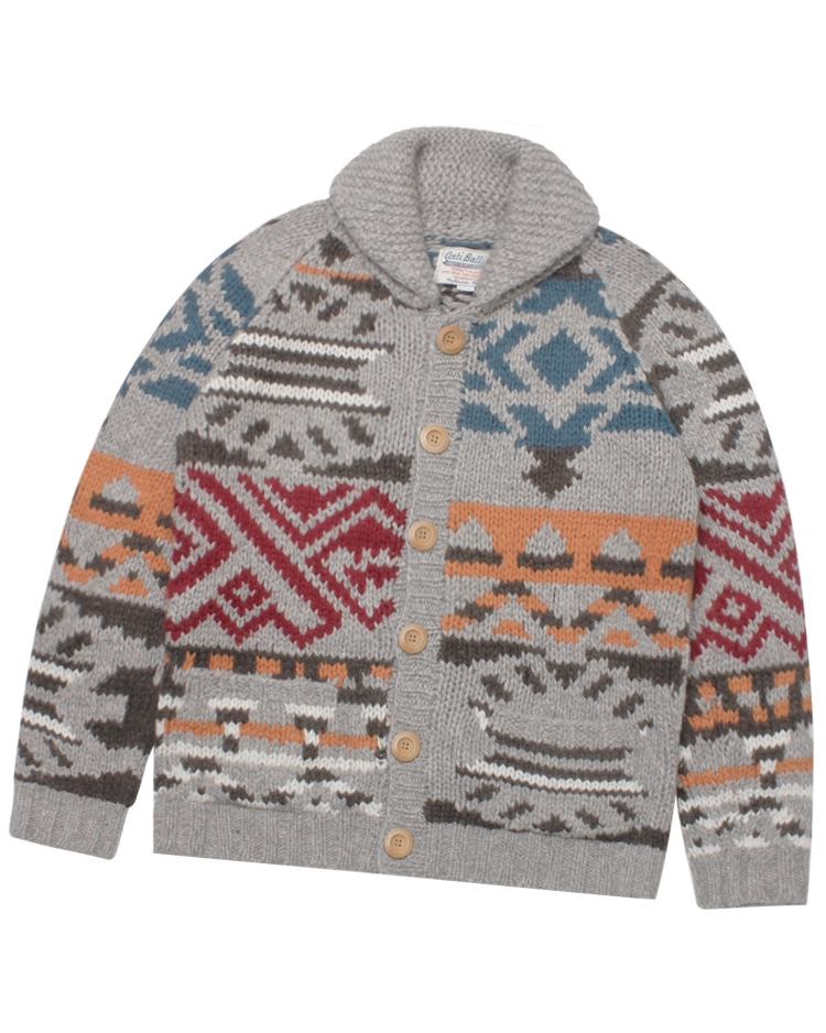 ANTIBALLISTICheavy wool cowichan sweater