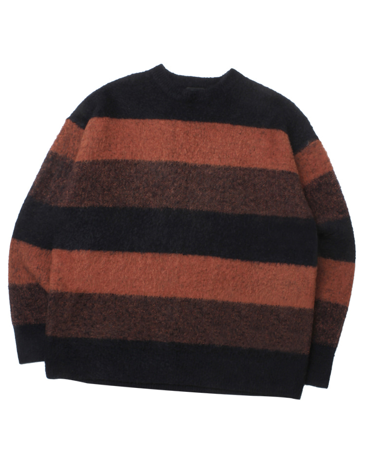 NIKO AND  ‘over fit’ stripe knit sweater