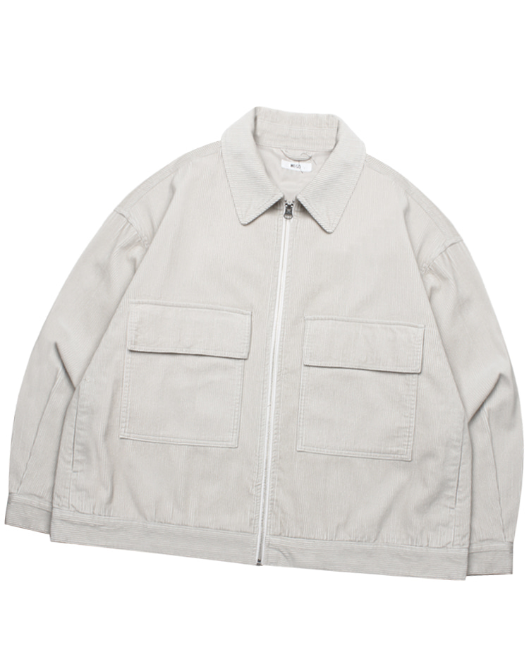 WEGO ‘over fit’ big pocket corduroy jacket