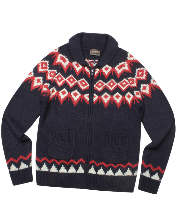 GEMBONY nordic wool knit cowichan