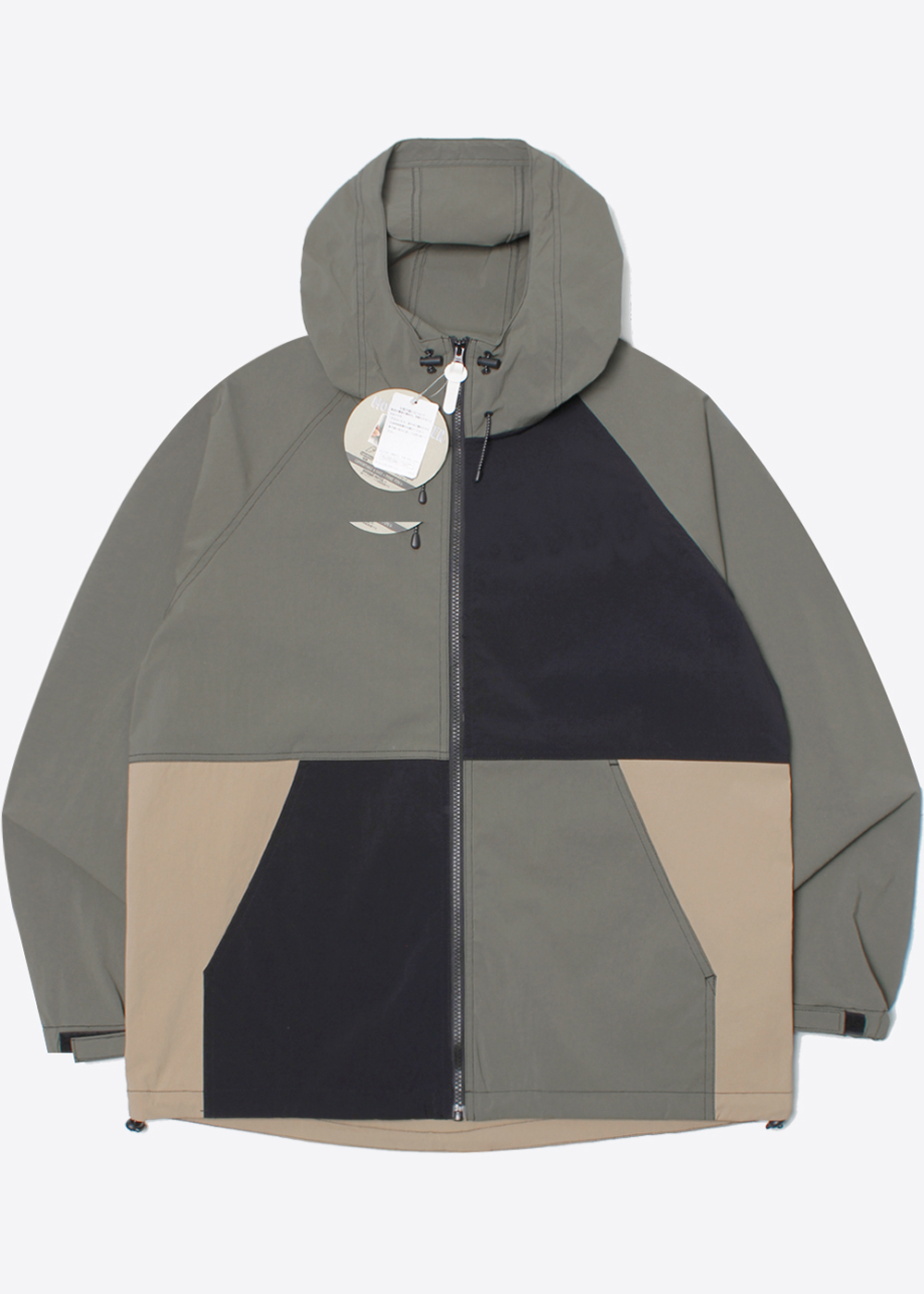 INHERIT BY JOURNAL STANDARD’over fit’murti color nylon mountain parka