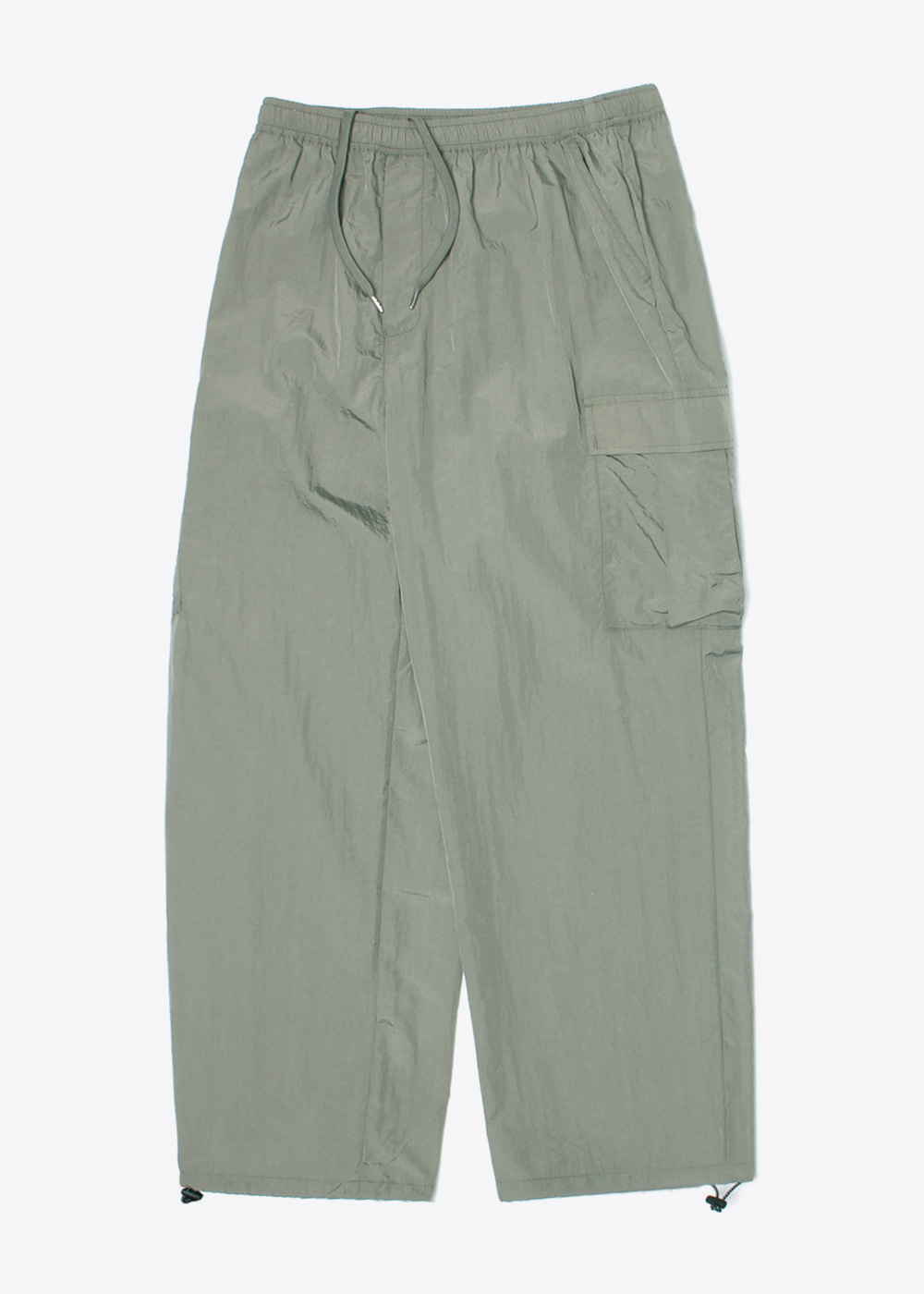 NIKO AND’loose fit’nylon string cargo pants