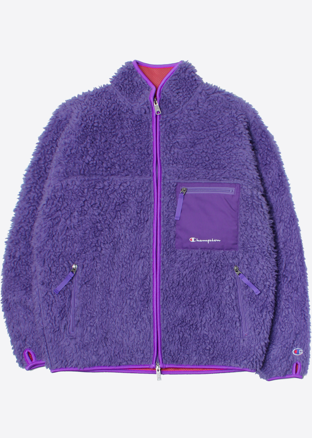 CHAMPION X FREAK’S STORE’over fit’fleece zip up jacket