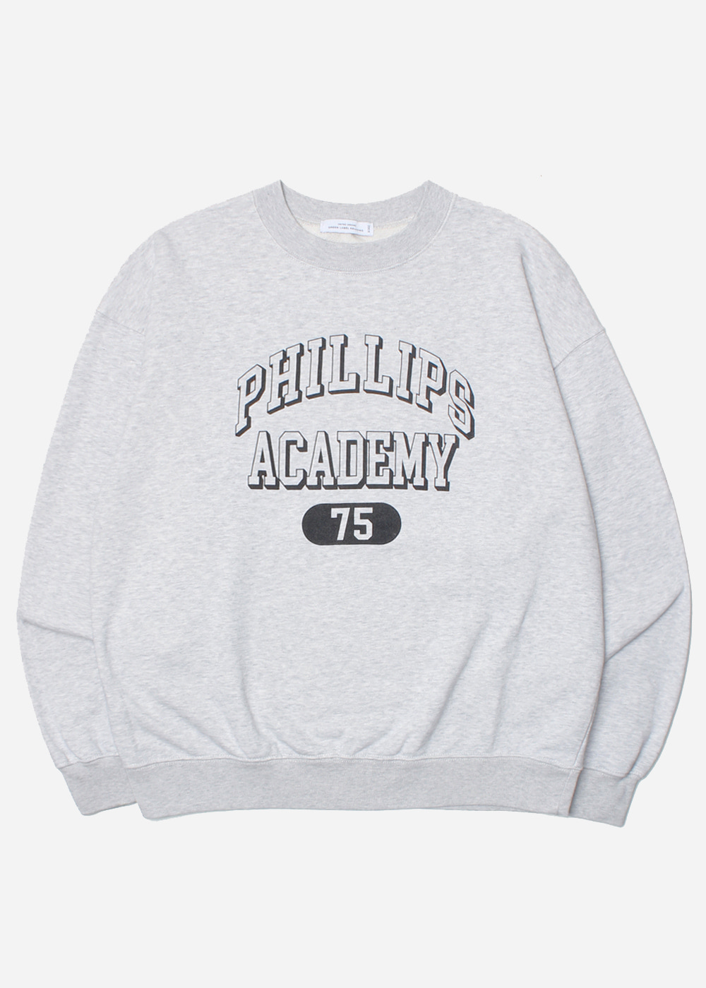 GREEN LABEL RELAXING BY UNITED ARROWS’over fit’ universal sweatshirt