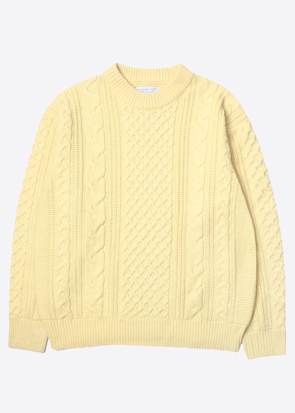 CIAOPANIC TYPY’over fit’acril knit sweater