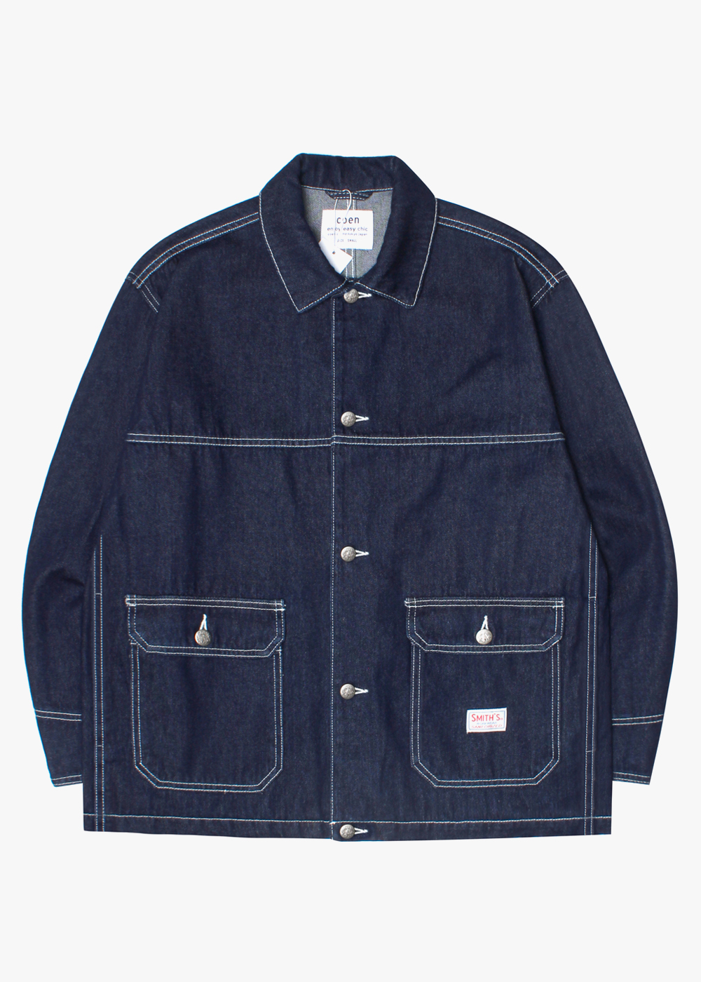COEN BY UNITED ARROWS‘over fit’ denim coverall