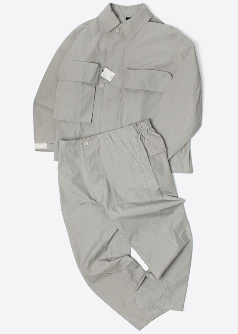 NIKO AND’over fit’ cotton two-piece jacket pant