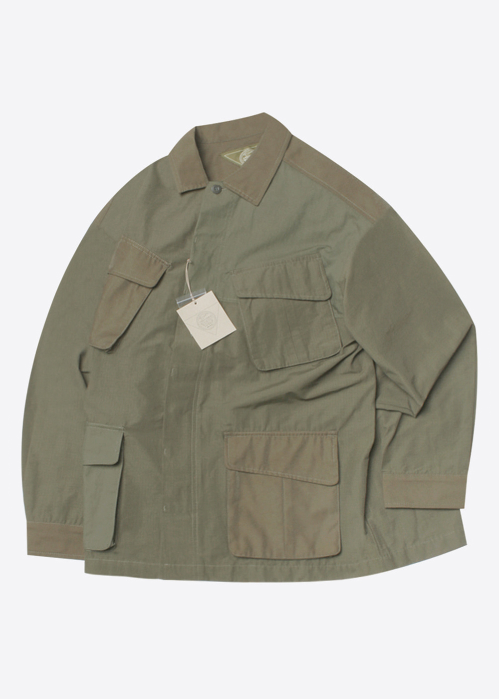 UNSTUIDIED BY NIKO AND’over fit’patchwork m-65 motive filed parka