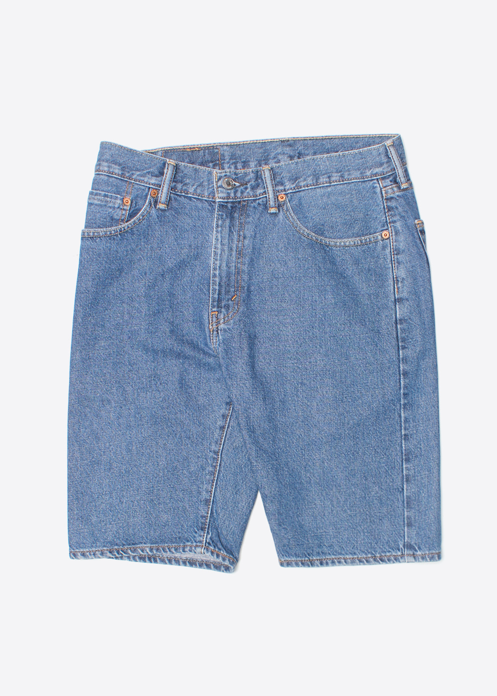 LEVI’S 505’straight fit’u.s.a vintage denim shorts