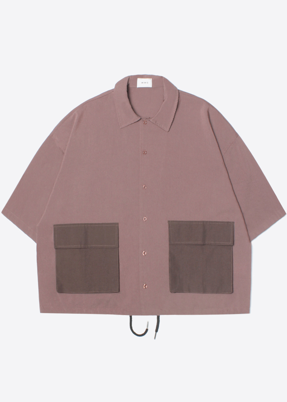 WHO’S WHO GALLERY’over fit’big pocket shirt jacket